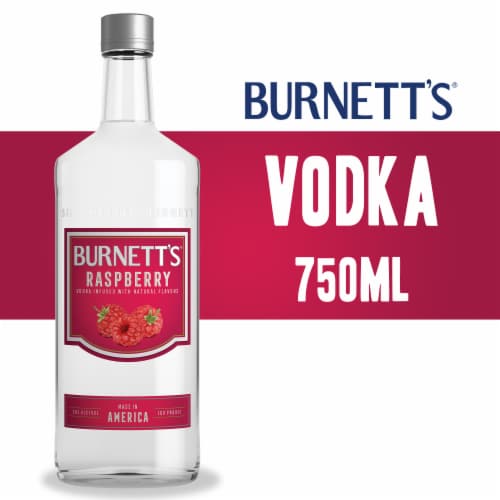 Burnett's Raspberry Vodka Perspective: back