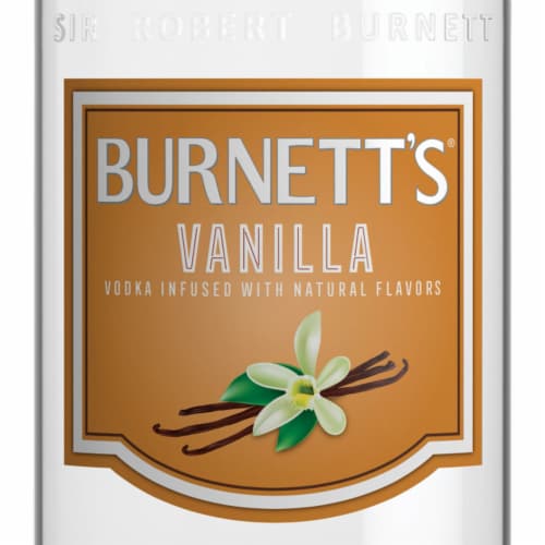 Burnett's Vanilla Vodka Perspective: back