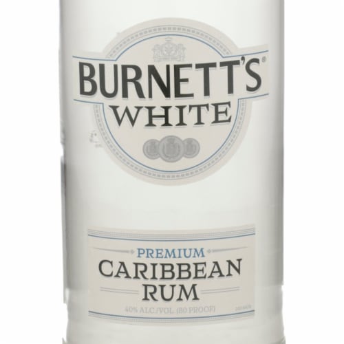 Burnett's White Light Rum Perspective: back