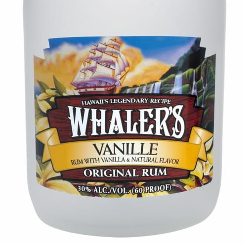 Whaler's Vanille Vanilla Rum Perspective: back