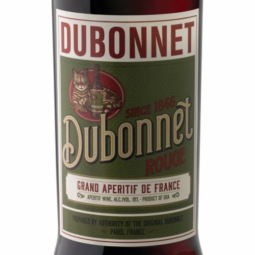 Dubonnet Grand Aperitif De France Rouge France Aperitif Wine Perspective: back