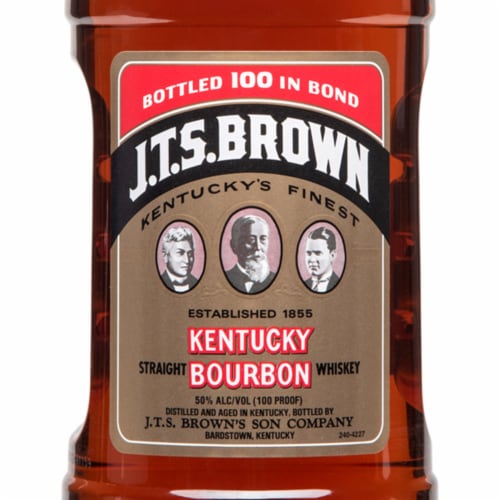 J.T.S. Brown Aged 4 Years Bottled in Bond Kentucky Straight J.T.S. Brown Aged 4 Years Bottled in Bond Kentucky Straight