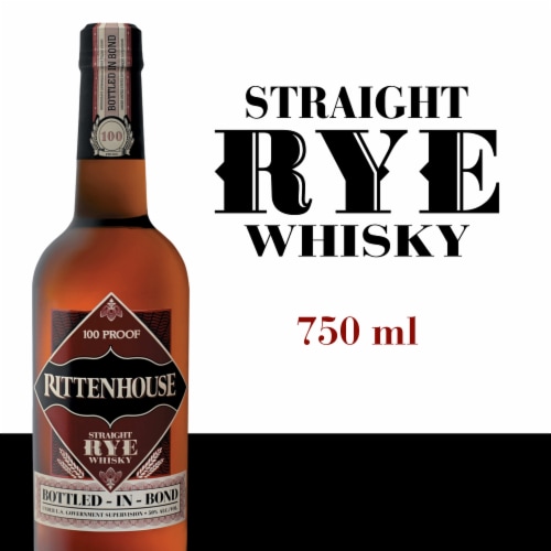 Rittenhouse Rye Whiskey Perspective: back