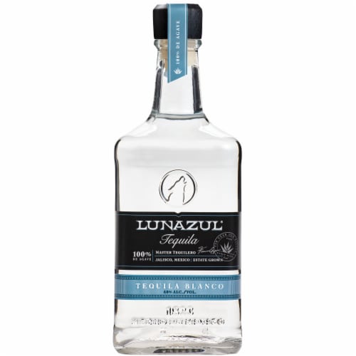Lunazul Tequila Blanco Perspective: back