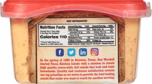Texas Kitchen® Jalapeno Pimento Spread Perspective: back