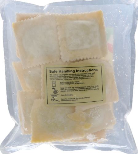 Perfect Pasta® Traditional Beef Ravioli Perspective: back