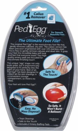Ped Egg® Classic Callus Remover Perspective: back