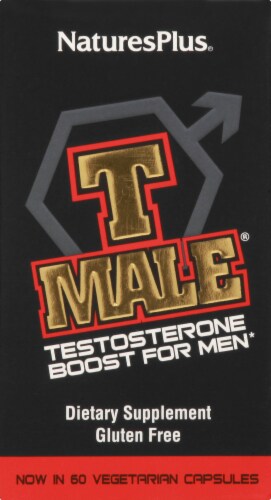 Natures Plus T-Male Testosterone Boost 60 Count Perspective: back