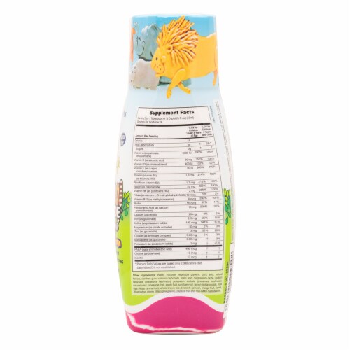 Natures Plus Animal Parade Liquid Vitamins Perspective: back