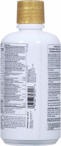 Nature's Plus Source of Life Gold Liquid Multi-Vitamin Perspective: back