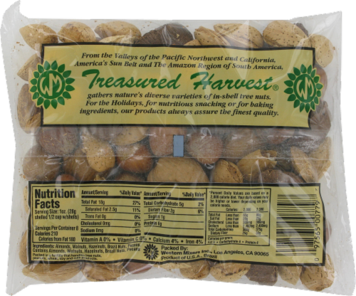 Treasured Harvest Mixed Nuts Perspective: back