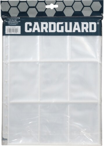 Card Guard® Trading Card Holding Pages Perspective: back