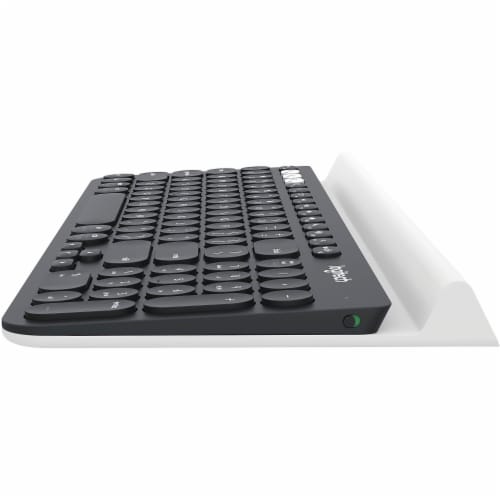 Logitech K780 Multi-Device Wireless Keyboard - White Perspective: back