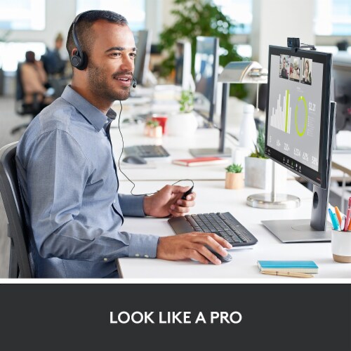 Logitech C920S PRO HD WEBCAM 24383955 Perspective: back