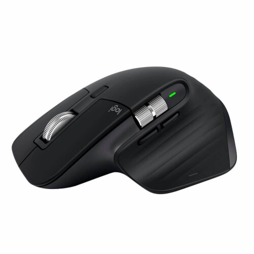 Logitech Mouse,Mx Mstr 3s Wrls,Bk 910006556 Perspective: back