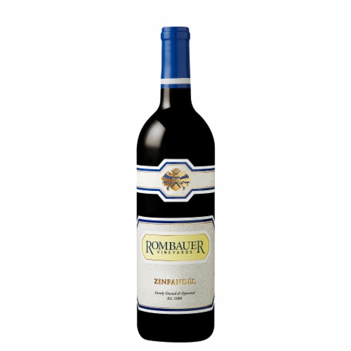 Rombauer Vineyards Zinfandel California Red Wine Perspective: back