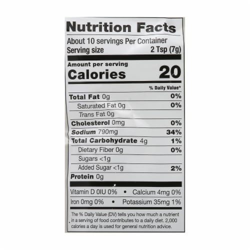 Crockery Gourmet, Seasoning Mix for Beef 12-2.5 oz Perspective: back