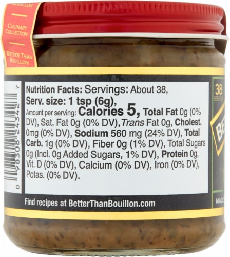 Better Than Bouillon® Culinary Collection Italian Herb Base Perspective: back