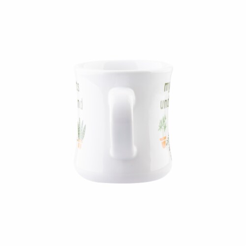 Pacific Market International My Plants Understand Me Coffee Mug Perspective: back