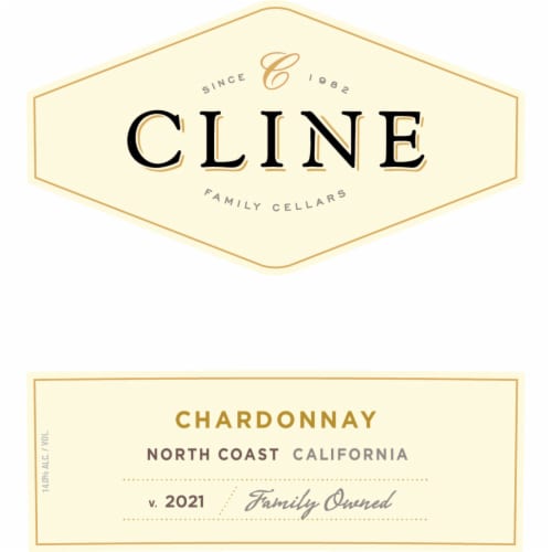 Cline Chardonnay California White Wine Perspective: back