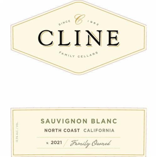 Cline Sauvignon Blanc California White Wine Perspective: back