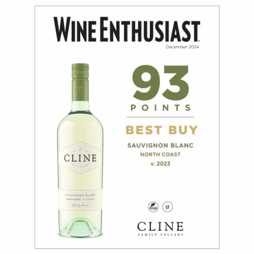 Cline Sauvignon Blanc California White Wine Perspective: back