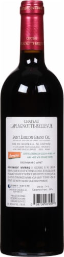 Chateau Laplagnotte-Bellevue Red Wine Perspective: back