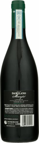 Damilano Marghe Lanche Italian Red Wine Perspective: back