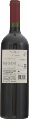 Catena San Carlos Cabernet Franc Red Wine Perspective: back