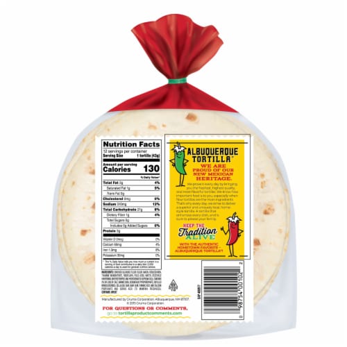 Albuquerque Flour Gorditas Perspective: back
