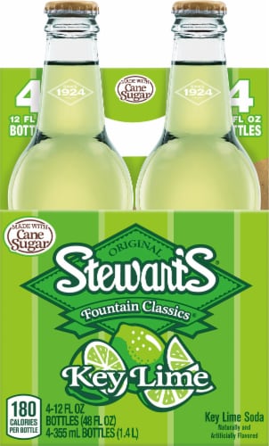 Stewart's Key Lime Soda Perspective: back