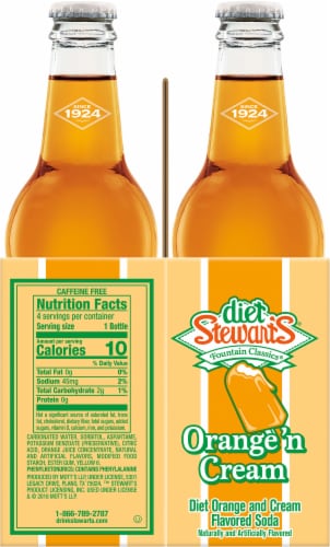 Diet Stewart's Orange 'n Cream Perspective: back