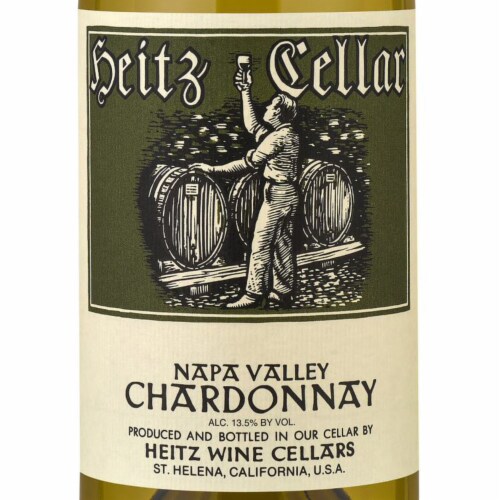 Heitz Cellar Chardonnay California White Wine Perspective: back