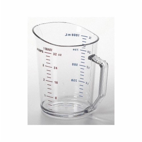Cambro Manufacturing® Liquid Measuring Cup - Clear Perspective: back