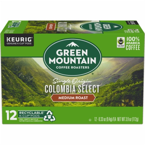 Green Mountain Coffee Roasters® Colombia Select Medium Roast K-Cup Coffee Pods Perspective: back