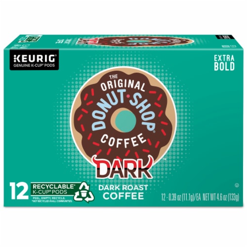 The Original Donut Shop Dark Roast K Cup Coffee Pods 12 ct Jay C Food Stores