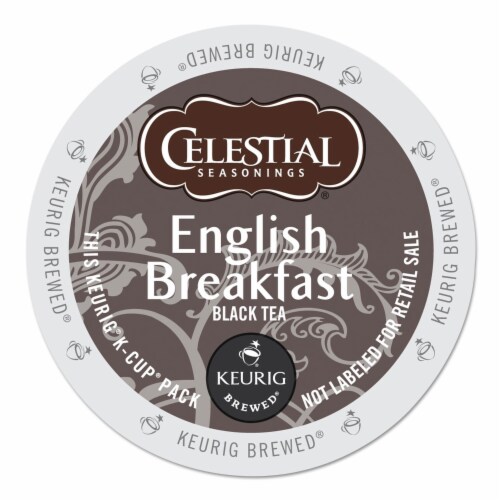 Celestial Seasonings® English Breakfast Black Tea K-Cups Perspective: back