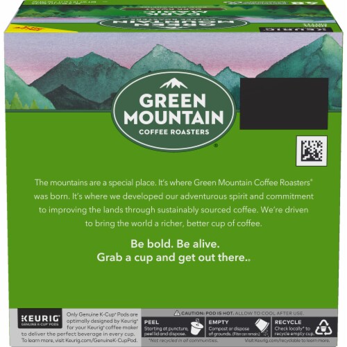 Green Mountain® Coffee Roasters® Dark Magic Dark Roast K-Cup Coffe Pods Perspective: back