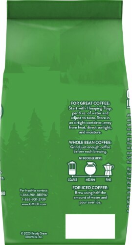 Green Mountain Coffee Dark Magic Espresso Blend Whole Bean Coffee Perspective: back