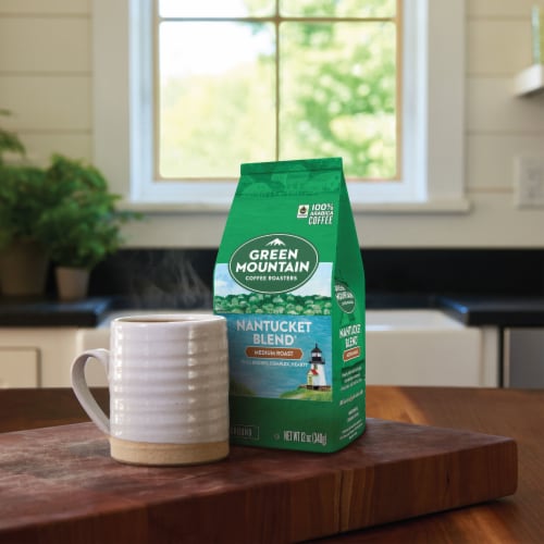 Green Mountain Coffee Roasters® Nantucket Blend® Medium Roast Ground Coffee Perspective: back
