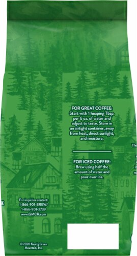 Green Mountain Coffee French Roast Ground Coffee Perspective: back