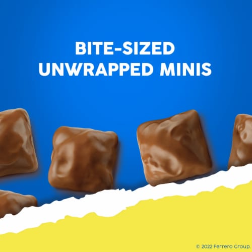 Butterfinger, Chocolatey, Peanut-Buttery Unwrapped Minis, Movie Theater Candy Box, 2.8 oz Perspective: back