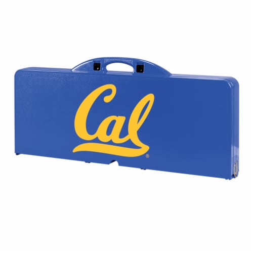 Cal Bears - Picnic Table Portable Folding Table with Seats Perspective: back