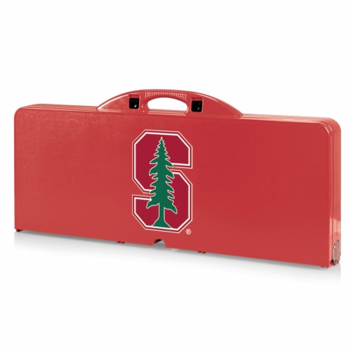 Stanford Cardinal - Picnic Table Portable Folding Table with Seats Perspective: back