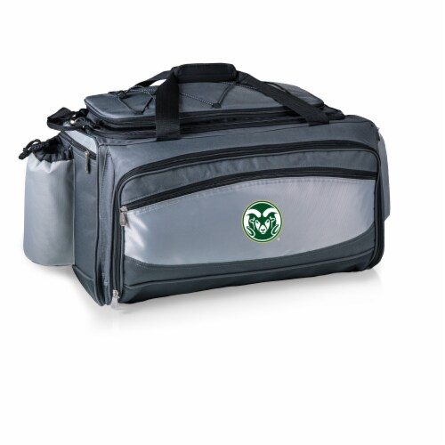 Colorado State Rams - Vulcan Portable Propane Grill & Cooler Tote Perspective: back