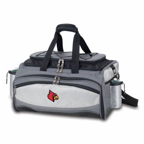 Louisville Cardinals - Vulcan Portable Propane Grill & Cooler Tote Perspective: back