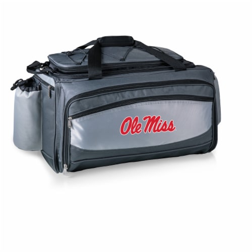 Ole Miss Rebels - Vulcan Portable Propane Grill & Cooler Tote Perspective: back