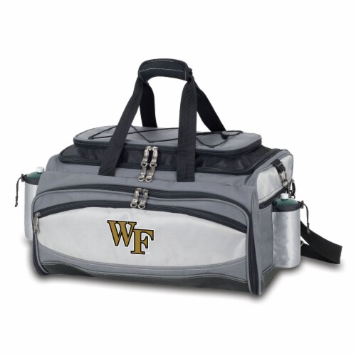 Wake Forest Demon Deacons - Vulcan Portable Propane Grill & Cooler Tote Perspective: back