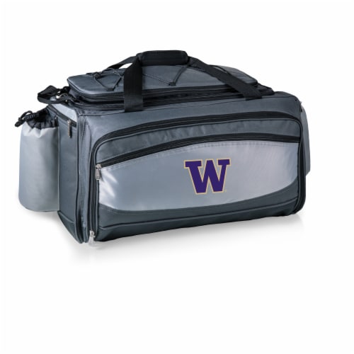 Washington Huskies - Vulcan Portable Propane Grill & Cooler Tote Perspective: back