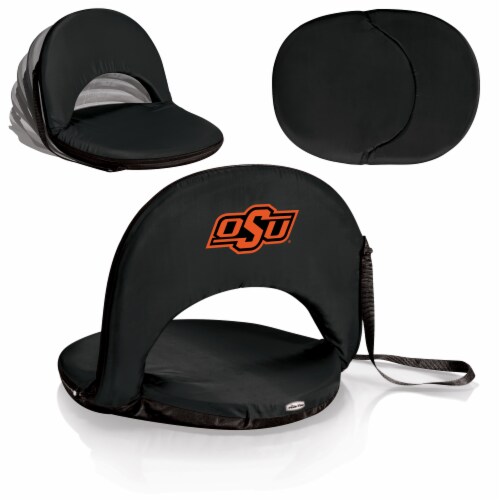 Oklahoma State Cowboys - Oniva Portable Reclining Seat Perspective: back